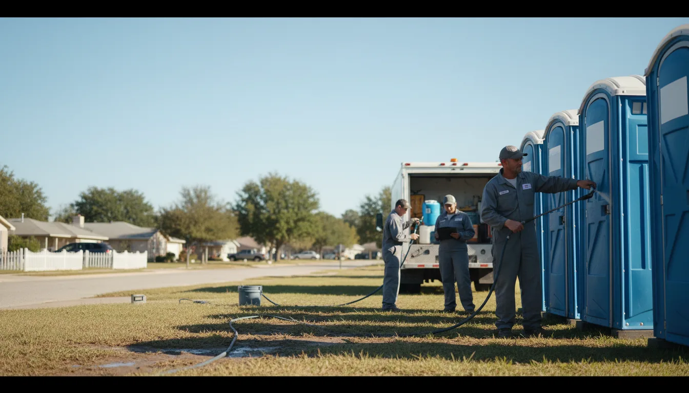 Long-Term Portable Toilet Rental in Hills, MN near me